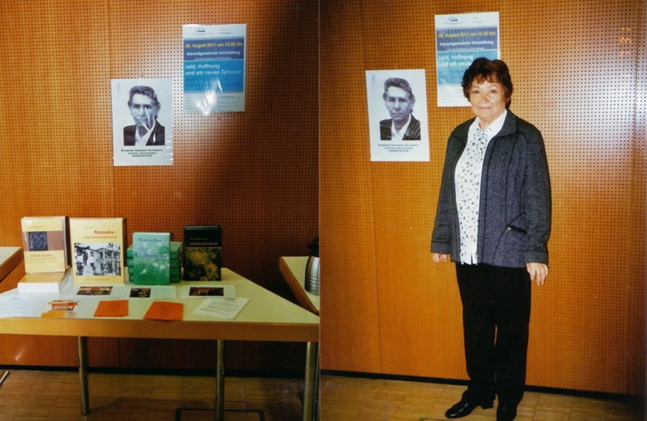 Фрау Инесса Шнайдер – организатор презентации трилогии «Перекати-поле» в Гамбурге